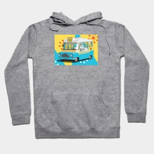 1960's Walls ice cream van Hoodie